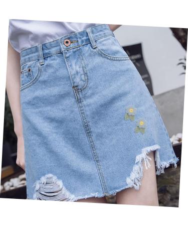 Lurrose 30 Pcs Embroidery Accessories Girls Clothes Woven Pendant Light Shade Flower Applique Clothing Dress Bluex3pcs 2.8X2.2cmx3pcs - Buy Online on GoSupps.com