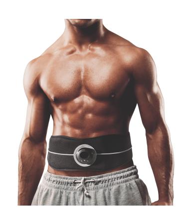 Fitengine flexible EMS abdominal muscle belt unisex |4 conductive electrodes to stimulate the abdominal muscles |6 different modes & 9 intensity levels