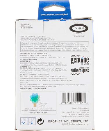 Brother Genuine LC61BK Ink Cartridge - Black 2 Pack + Brother LC61BKS Genuine Ink Cartridge (Black) Printer + Ink Cartridge (Black) - Buy Online on GoSupps.com