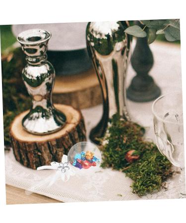 KALLORY 12pcs Fairy Stick Candy Box Christmas Sto Candy Containers for Wedding Party Candy Case Box 14X6X6CM Transparent - Buy Online on GoSupps.com