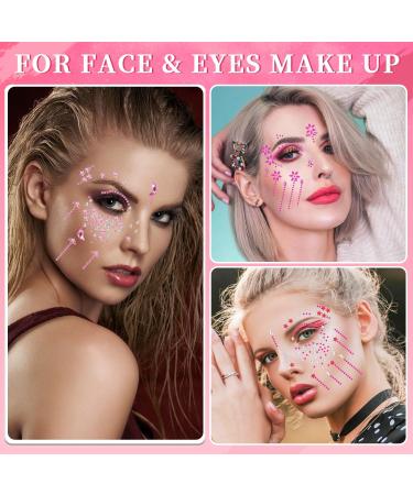 6 Sheets Festival Face Gems & Body Jewels for Women - Self-Adhesive Rhinestones, Stars, Butterflies - Perfect for Makeup & Festivals - Buy Online on GoSupps.com