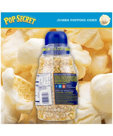 Pop Secret Jumbo Popcorn Kernels - 30 Ounce Jar | Premium Quality Popcorn for Delicious Snacks - Buy Online on GoSupps.com