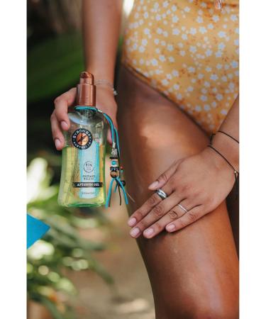 Byron Bay Australia Aftersun Aloe Vera Gel Instant Sunburn Relief - Contains 93% Aloe Vera - Prevents Peeling - Non-Sticky - Refreshing Aloe Vera Fragrance - 200ml - Buy Online on GoSupps.com