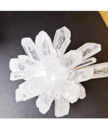Crystal Healing Meditation Decoration Natural Clear Quartz Crystal Cluster Minerals for Meditation Positive Healing Chakra Reiki Stone Home Furnishing Decoration Home Decoration (Size : 400-500g) - Buy Online on GoSupps.com