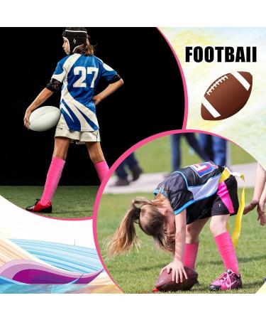 Toulite 4 Pair Kids Football Leg Sleeves - Pink Compression Calf Sleeves for Sports Running & Cycling - Buy Online on GoSupps.com