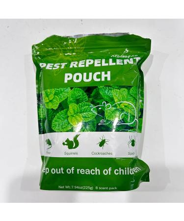 Mixrug 8 Natural Mouse Repellent Pouches Peppermint Oil Mice Repellent Indoor for Mice  - Buy Online on GoSupps.com