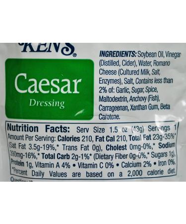 Kens Caesar Dressing - Case of 60 (362361) - Buy Online on GoSupps.com