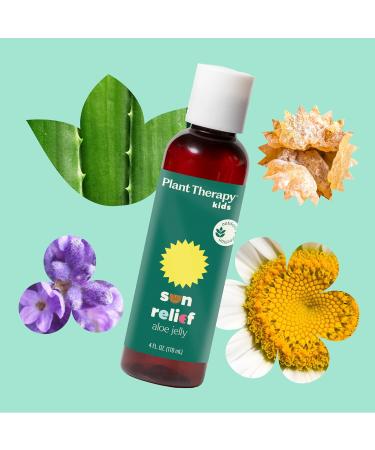 Plant Therapy Kids Sun Relief Aloe Jelly 4 oz & Kids Shield Me Pests Away Spray 8 oz - Buy Online on GoSupps.com