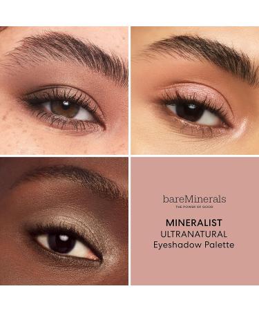 bareMinerals Mineralist Ultranatural Eyeshadow Palette in Rosewood - 6 Shades, 0.04 oz Each - Buy Online on GoSupps.com