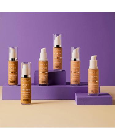 Marcelle Flawless Luminous Light-Infused Foundation Buff Beige Medium Coverage Radiant Finish Hypoallergenic Fragrance-Free Cruelty-Free Paraben-Free Non-Comedogenic Oil-Free 27 mL Foundation Buff Beige - Buy Online on GoSupps.com
