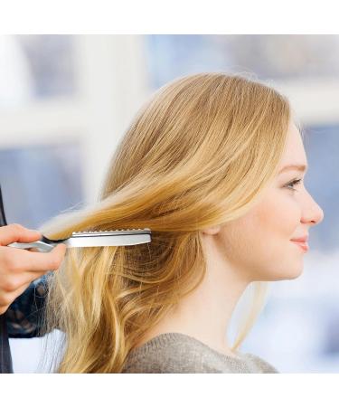 Hair Styling for Hair Cutting | Ergonomic Hair with Alloy Handle | Hairdressing Non-Slip Hair Texture Hair Cutting Tool for Professional Hairdressing Silver - Buy Online on GoSupps.com