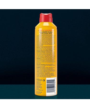 Gold Bond No Mess Body Powder Spray 7 oz. Classic Scent | Fast & Easy Application - Buy Online on GoSupps.com