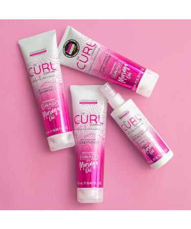 The Curl Company Enhance & Perfect Curl Cream 200ml with Curplex & Moringa Oil. Ideal for Curls & Waves - Buy Online on GoSupps.com