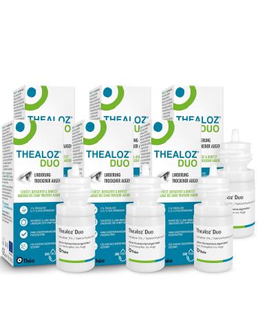 Thealoz duo eye drops 10ml - in dry eyes for protection for moistening and wetting the eye for moderate to severe symptoms