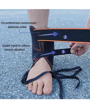 Buy Adjustable Ankle Brace for Sports & Recovery | Ankle Stabilizer for Men & Women | Perfect for Running Basketball & Volleyball - Buy Online on GoSupps.com