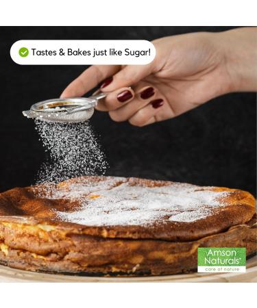 Erythritol Powdered Sweetener 2.5 lb / 1.14 Kg - Confectioners Natural Source Sugar Substitute No Calorie Non-GMO Gluten-Free Use it for frostings icings or dust it over desserts baked foods. 1.14 kg (Pack of 1) - Buy Online on GoSupps.com