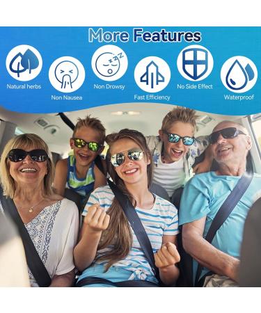 Hannaera Motion Sickness Patches 36ct - Non-Drowsy Herbal Relief for Cruise & Sea Nausea Behind the Ear - Buy Online on GoSupps.com
