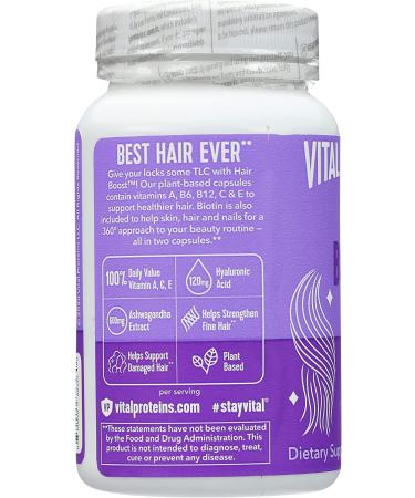 Vital Proteins Hair Boost - 60 Capsules for Healthy Hair Growth - Buy Online on GoSupps.com