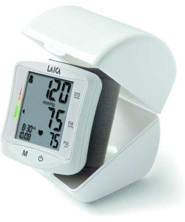 Laica BM1006W Wrist Blood Pressure Monitor - Grey/White - Buy Online on GoSupps.com