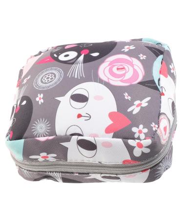 Orfofe aunt towel Storage pocket women bandage bag cartoon periodes bag small period pocket ladies tie pocket period container ladies accessory ladies bandage