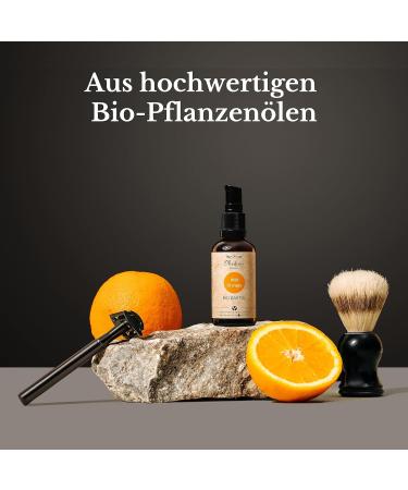 Meißner Tremonia 50ml Beard Oil Wild Oranges - Vegan & Natural No Artificial Additives Organic Jojoba Oil for Daily Care - Premium Beard Oil for Men - Buy Online on GoSupps.com