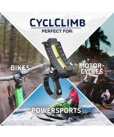 Sun Company CyclClimb - Bike Inclinometer for Handlebars | Trail Incline & Decline Meter for Bicycles - Buy Online on GoSupps.com