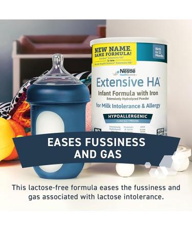 Extensive HA Baby Formula - Stage 1: Formula for Cowâs Milk Protein Allergy  14.1 Ounces (Packaging May Vary) - Buy Online on GoSupps.com
