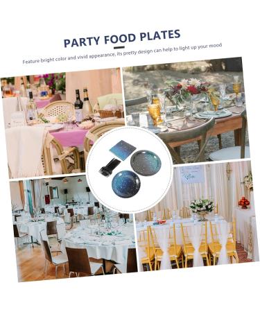 Buy Cabilock 24 Set Space-Themed Paper Plates & Cups - Perfect Outer Space Party Decorations & Dinnerware for Kids' Birthday Celebrations - Buy Online on GoSupps.com