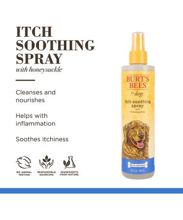Burt's Bees Natural Itch Soothing Spray for Dogs | Anti-Itch, Cruelty-Free, 10 oz - Made in USA - Buy Online on GoSupps.com