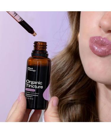 Plant Therapy Organic Elderberry Herbal Supplement Tincture 30 mL (1 oz) Immune Support Helps Soothe Nasal and Throat Discomfort Vegan Non GMO Gluten Free Liquid 1 Bottle - Buy Online on GoSupps.com