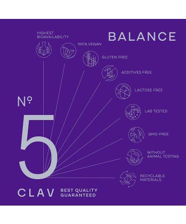 N5 Mood Support Supplement - Natural Depression & Anxiety Relief - Serotonin Booster with Ashwagandha & Saffron - Vegan - 60 Capsules - Buy Online on GoSupps.com