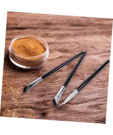 VINTORKY 3pcs Set Eyeshadow Brush Eye Liner Brush Eyeliner Brush Angled Concealer Brush Eyebrows Brush Nylon - Buy Online on GoSupps.com