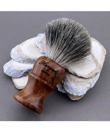 Haryali London 5 Pc Wooden Shaving Kit with Razor, Brush, Soap, Bowl & Stand - Sustainable Shaving Set, Perfect Gift - Buy Online on GoSupps.com