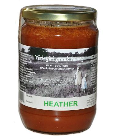 100% pure raw Greek honey – Mediterranean autumn heather 960 g – from the Mantoudi region of Evvoia