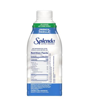 SPLENDA Sugar Free French Vanilla Coffee Creamer 32 Fl Oz - Low Calorie, Pack of 1 - Buy Online on GoSupps.com