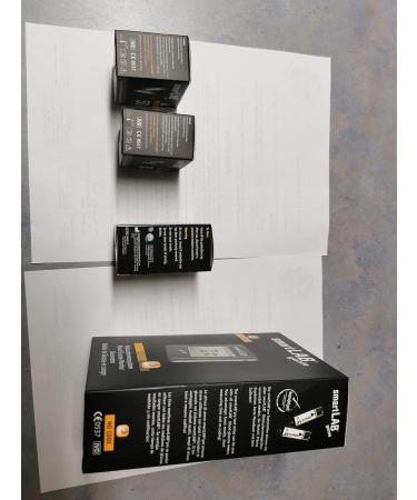 smartLAB Genie Blood Glucose Meter Bundle | 100 Test Strips & 100 Lancets | Large Display & Easy Read - Buy Online on GoSupps.com