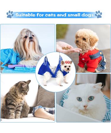 10-in-1 Cat/Dog Grooming Hammock and Sling | Nail Clipping and Restraint Harness for X-Small Pets - Buy Online on GoSupps.com