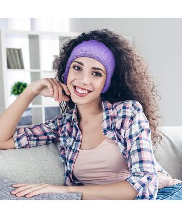 6 Pack Extra Wide 5 Inch Microfiber Headband Set for Thick and Curly Hair - Spa Facial Headbands in 6 Colors - Buy Online on GoSupps.com