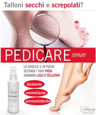 Pedicare Moisturizing Foot Bath Spray with Urea - Nourishing Relief for Dry Cracked Feet & Heels | 80ml - International Shipping Available - Buy Online on GoSupps.com