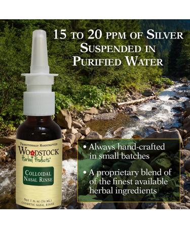 Colloidal Nasal Rinse 1 OZ - Effective Allergy Relief & Sinus Support | Buy Internationally - Buy Online on GoSupps.com