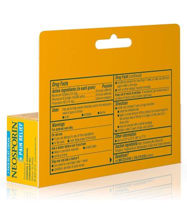 Neosporin + Pain Relief Cream Maximum Strength 1 oz - Fast-Acting Relief - Buy Online on GoSupps.com