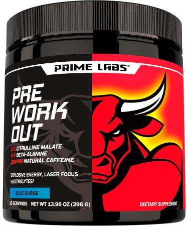 Prime Labs Creatine HCl Capsules + Pre Workout Powder Supplement - Buy Online on GoSupps.com