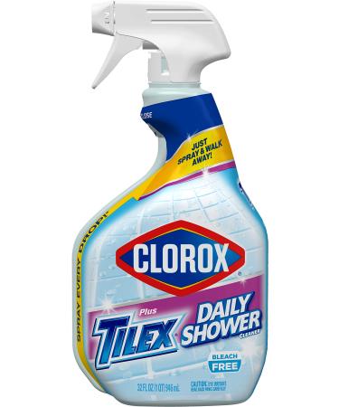 Clorox Plus Tilex Fresh Daily Shower Cleaner, 32 Ounce Spray Bottle (package May Vary)