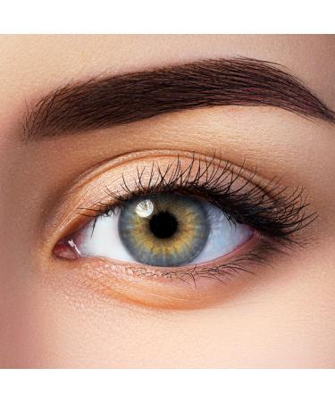 Aricona Colored contact lenses with strength blue -2.75 diopters brilliant eye color & clear view with the natural colored lenses for glasses wearers with premium hydrogel -2.75 - Buy Online on GoSupps.com