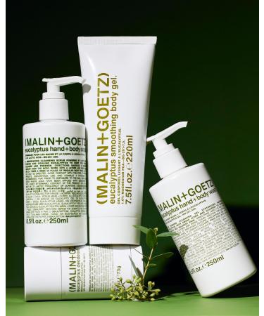 MALIN+GOETZ Eucalyptus Smoothing Body Gel | Restorative Gel-to-Water Serum with Magnesium PCA Urea + Phytic Acid | Improves Texture Smoothness + Barrier Function | Vegan + Cruelty-Free (7.5 Fl Oz.) - Buy Online on GoSupps.com