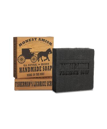 Honest Amish Fisherman Premium Soap - Natural Skin Care for Men | International Shipping Available - Buy Online on GoSupps.com