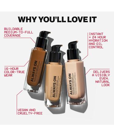 Smashbox Always On Skin Foundation - 17 M10N - Buy Online on GoSupps.com
