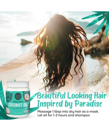 Island Fresh Organic Virgin Coconut Oil 54 oz - Packaging May Vary - Buy Online on GoSupps.com