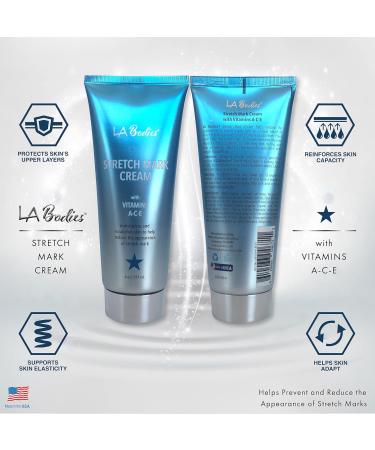 Best Stretch Mark Cream with Vitamins A-C-E & Cocoa Butter | Natural Moisturizer - 6 fl. oz Made in USA - Buy Online on GoSupps.com