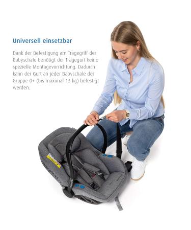Reer 85021 Clip&Go Carry Strap for Baby Car Seats - Universal Ergonomic Black | International Shipping Available - Buy Online on GoSupps.com
